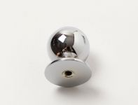770316 - Knopka kulička pr.23mm / lesklý chrom
